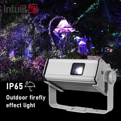 Đèn sân vườn Firefly 13W Máy chiếu sao Đèn laser Giáng sinh với màu RGB