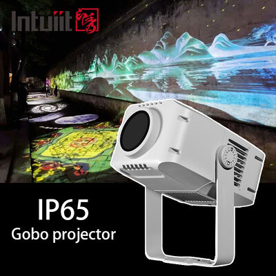 Đèn chiếu 120W Gobo Logo Projector IP65 ngoài trời Biểu hiệu quảng cáo tùy chỉnh Kiểm soát nước IP65 Logo Projector