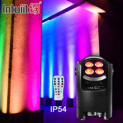 4x12w 4in1 rgbw pin Điện không dây DMX Led Uplight