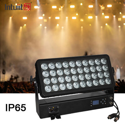 400W IP65 RGBW 4IN1 đèn LED ánh sáng lũ thành phố màu tường rửa đèn với điều khiển DMX512