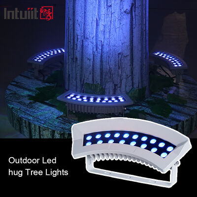 Trò chơi chuyên nghiệp 36W RGBW LED Landscape Flood Light IP65 Outdoor Tree Uplighting cho Dự án Kiến trúc Công viên