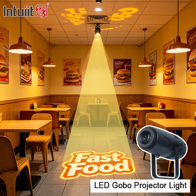 Đèn chiếu logo hình ảnh tùy chỉnh chuyên nghiệp 40W LED Indoor Gobo Projector Light Rotating