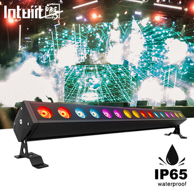IP65 ngoài trời 16x5W RGBW 4-in-1 đèn LED dây chuyền máy giặt tường Bar Light DMX512 Thiết kế sân khấu Đèn giặt