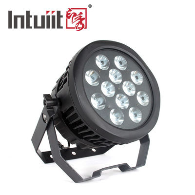 Đèn sân khấu LED RGBW 4 trong 1 chuyên nghiệp Đèn sân khấu ngoài trời 12x10W Nhôm IP65