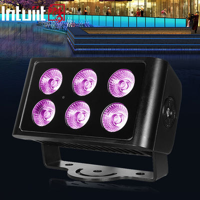 Đèn pha ngoài trời IP65 mini RGBW 40W đèn chiếu sáng cố định dẫn sân khấu ánh sáng lũ