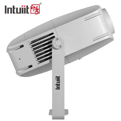 Đèn LED Zoom Ngoài trời Di động Mini Kỹ thuật số Gobo Đế máy chiếu với Logo bên ngoài Quảng cáo xoay tùy chỉnh