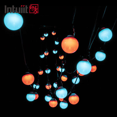 60 đèn LED Thay đổi màu sắc Dây đèn Cây Twinkle không thấm nước Có thể kết nối