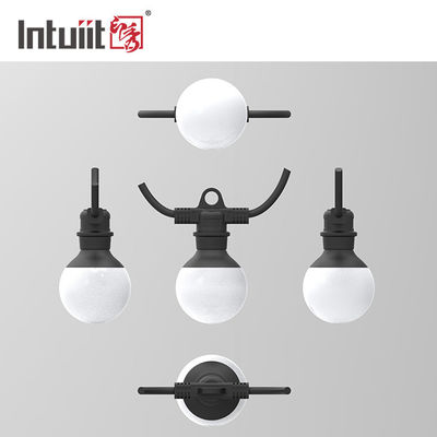 Đèn dây RoHS LED Globe với bóng đèn trong suốt chống vỡ cho Pergola Gazebo