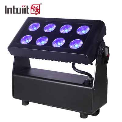 8 * 15w 4 trong 1 Ip65 pin chạy đèn LED Rgbw Party Light