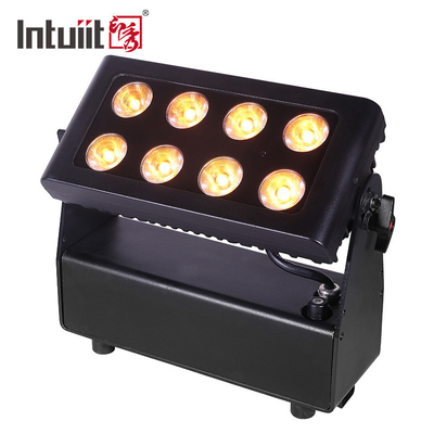 Đèn sân khấu Led chạy bằng pin ABS 72W Rgbw + UV 4 trong 1 Đèn Led không dây