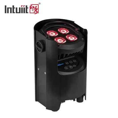 DMX IR Wifi 4x12w Pin không dây cung cấp năng lượng Par Uplight Spot Dj Disco Đèn LED sân khấu