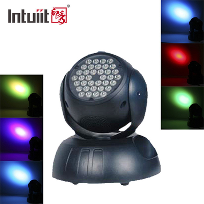 Đèn LED hiệu ứng sân khấu DMX512 36x3W RGB 4 trong 1 Di chuyển đầu thu phóng Rửa