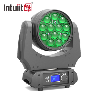 12x10w Zoom Wash LED Beam Move Head Light cho Dj Club Dmx Party Stage Light