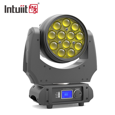 12x10w rgbw 4in1 zoom led wash di chuyển đầu chùm ánh sáng cho Party Disco Ktv
