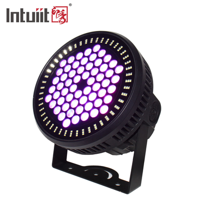 Đèn chiếu sáng cây không thấm nước 60x12W 4 trong 1 RGBW Phong cảnh ngoài trời Đèn led lũ tròn